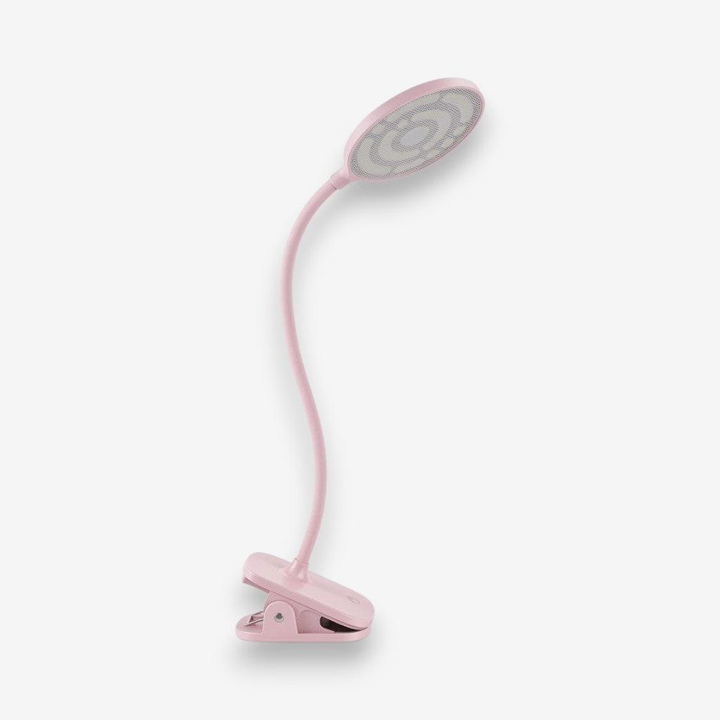 Lampe de bureau à pince rechargeable | Haloa