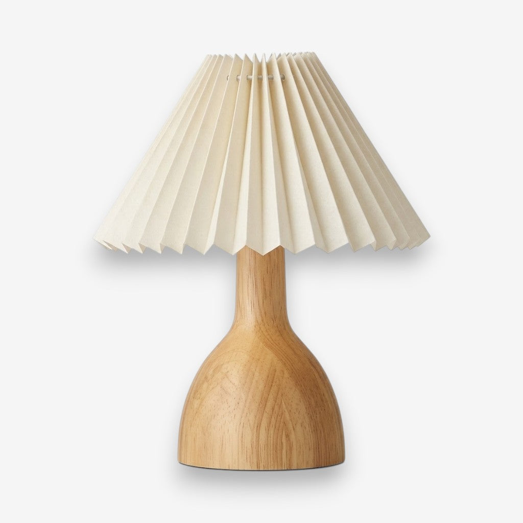 Lampe de bureau bois vintage | Cerawood